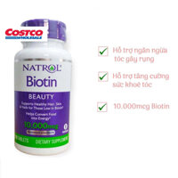 viên uống mọc tóc Natrol Biotin 1000mcg chai 100 viên