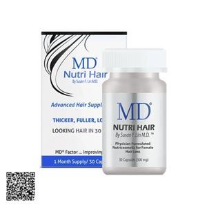Viên uống mọc tóc trị hói đầu MD Nutri Hair 30 Viên