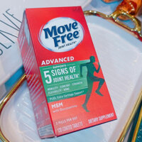 Viên uống MOVE FREE hỗ trợ giảm đau x.ương khớp siêu mạnh của Mỹ Hộp 120v Date 06/2025 hàng đi air