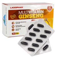 Viên Uống Multivitamin Ginseng, giúp bổ sung vitamin, tăng cường sức đề kháng