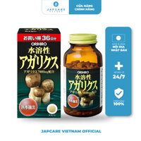 Viên Uống Nấm Thái Dương Agaricus Orihiro Hỗ Trợ Tăng Cường Sức Khỏe thanh lọc cơ thể 432 Viên