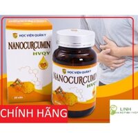 Viên uống Nano Curcumin Học Viện Quân Y (hộp 30 viên) - Trị Nám - Đẹp Da - Hỗ Trợ Dạ Dày - Giảm Suy Gan Mỡ Mãu Ung Thư