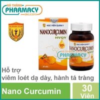 Viên uống Nano Curcumin HVQY ( Lọ 30 viên)