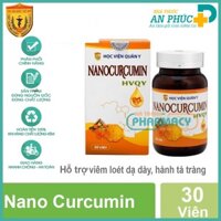 Viên uống Nano Curcumin HVQY ( Lọ 30 viên)