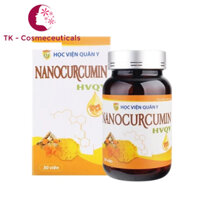 Viên Uống Nano Curcumin HVQY / Nano Curcumin Tam Thất Xạ Đen HVQY Hỗ Trợ Đường Tiêu Hóa