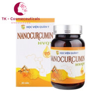 Viên Uống Nano Curcumin HVQY / Nano Curcumin Tam Thất Xạ Đen HVQY Hỗ Trợ Đường Tiêu Hóa