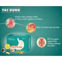 Viên uống Nano Curcumin GASTOSIC hỗ trợ người trào ngược dạ dày thực quản