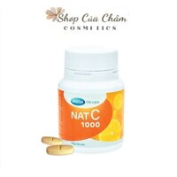 VIÊN UỐNG NAT C 1000 - BỔ SUNG VITAMIN C 1000MG (Lọ 30 viên)