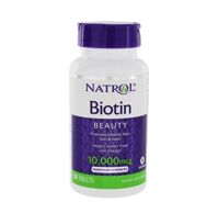 Viên uống Natrol Biotin 10.000 mcg Maximum Strength 100 viên