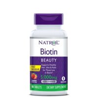 Viên uống natrol biotin extra strength fast dissolve beauty hộp 90 /250viên Healthy care Extate Official Mall