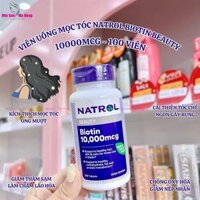 Viên Uống Natrol Biotin Giúp Mọc Tóc 100 viên