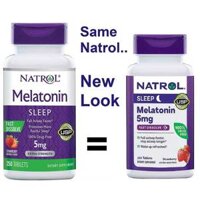 Viên uống Natrol melatonin sleep hỗ trợ ngủ ngon, đi vào giấc ngủ nhanh hơn hộp 100 viên Extate Official Mall