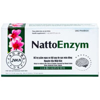 Viên uống NattoEnzym DHG hỗ trợ hoạt huyết, tăng tuần hoàn máu, phòng ngừa đột quỵ (3 vỉ x 10 viên)