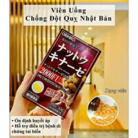 Viên uống Nattokinase 2000FU - 4000FU Orihiro Nhật Bản hỗ trợ đ.ột quỵ ngừa tai biến m.ạch m.áu n.ão 60 viên