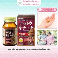 Viên Uống Nattokinase 2000FU Orihiro Nhật Bản 60 Viên