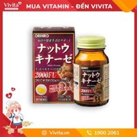 Viên uống Nattokinase 2000FU Orihiro Nhật Bản chống đột quỵ (60 viên)