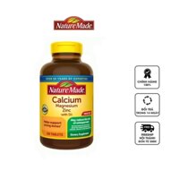 Viên uống Nature Made Calcium Magnesium Zinc With Vitamin D3