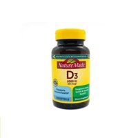 VIÊN UỐNG NATURE MADE VITAMIN D3 2000IU