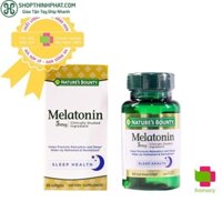 Viên uống Nature’s Bounty Melatonin 5mg, USA (60/90v) điều hòa giấc ngủ, hỗ trợ ngủ ngon cho người lớn từ 18 tuổi
