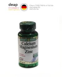 Viên Uống Nature's Bounty Calcium Magnesium Zinc 100 Viên DEEP30 www.yeuhangduc.vn sẵn sàng cho bạn