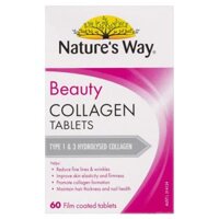 Viên uống Nature’s Way Beauty Collagen Úc 60 viên làm đẹp da