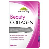 Viên uống nature's way beauty collagen 60 tablets review