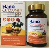 Viên Uống Nghệ Nano Curcumin Tăng cường sức khỏe đường tiêu hóa.