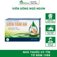 Viên Uống Ngủ Ngon Liên Tâm An Giúp Dưỡng Tâm An Thần, Hỗ Trợ Ngủ Ngon, Ngủ Sâu Giấc Hộp 30 Viên