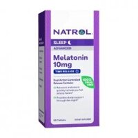 Viên uống ngủ ngon Natrol Melatonin Sleep 10mg 60 viên