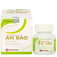 Viên uống ngừa mụn An Bảo, sạch mụn, chống thâm, mờ sẹo