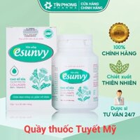 Viên uống ngừa mụn, mát gan, thanh nhiệt Esunvy