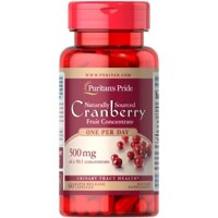 Viên uống ngừa viêm tiết niệu, tiểu đêm, tiểu dắt Puritan's Pride quả việt quất Cranberry 60 viên