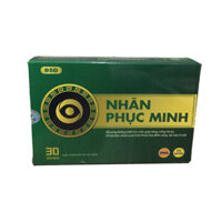 Viên Uống Nhãn Phục Minh Hỗ Trợ Tăng Thị Lực Chống Lão Hoá Mắt (Hộp 30 Viên)