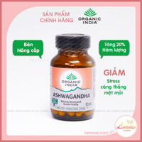 Viên Uống Nhân Sâm Ấn Độ Organic India Aswagandha 60v