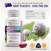 Viên uống nhau thai cừu 13.500 mg Nzpurehealth New Zealand (30 viên)