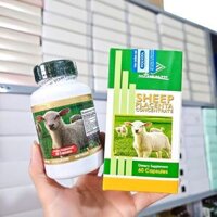 Viên uống nhau thai cừu hỗ trợ giảm nám tàn nhang Sheep PLACENTA CONCENTRATE MỸ 60 viên