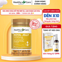 Viên uống Nhau thai cừu Úc Sheep Placenta 5000mg Và Mầm Đậu Nành Chống Lão Hóa 100 Viên Healthy Care