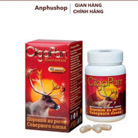 Viên uống nhung hươu Cigapan Nga hộp 60 viên, hỗ trợ sức khỏe, tăng cường sinh lý - Sản phẩm chính hãng