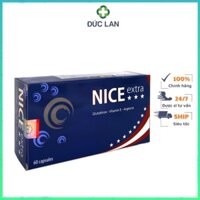 VIÊN UỐNG NICE EXTRA BỔ SUNG GLUTATHIONE, ARGININE VÀ VITAMIN E GIÚP CHỐNG OXY HÓA, BẢO VỆ GAN