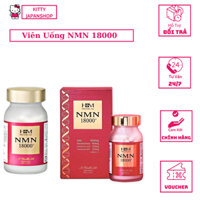 Viên uống NMN 18000 mg Aishodo, Viên uống NMN 18000 trẻ hóa da Aishodo Nhật Bản - Sáng Da, Chống Lão Hóa 90 viên.