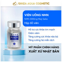 Viên Uống NMN 3000mg Meiji Seika Tăng Cường Sức Khỏe Tim Mạch, Não Bộ Hộp 60 viên