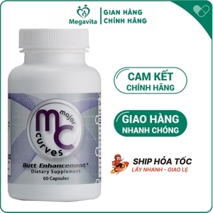 Viên uống nở mông nhanh nhất Major Curves Butt Enhancement