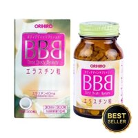 Viên uống nở ngực ORIHIRO BBB Best Beauty Body 300 viên giúp tăng kích thước vòng 1 tự nhiên
