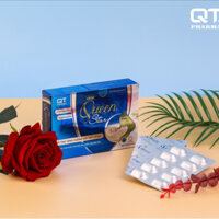 Viên Uống Nội Tiết QUEEN STAR - Bổ sung nội tiết tố nữ, hỗ trợ làm đẹp da gìn giữ nét xuân. Hộp 30 viên