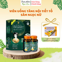 Viên Uống Nội Tiết Sâm Ngọc Nữ Chính Hãng - Tăng nội tiết tố nữ, trắng da mờ nám, cải thiện khô hạn - Ngọc Lan