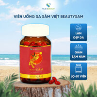 Viên Uống Nội Tiết Tố Nữ Beautysam – Giảm Nám, Trắng Da, Cân Bằng Hormone, Thành Phần Sa Sâm Việt – 60 Viên