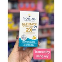Viên Uống Nordic Naturals Omega 3+D3 2X Mini – Hỗ Trợ Tim Mạch, Não Bộ, Miễn Dịch (60 viên)