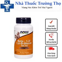 Viên uống Now Beta 1,3/1,6-D-Glucan  tăng cường sức đề kháng cho cơ thể