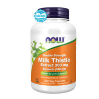 Viên uống Now Double Strength Milk Thistle Extract 300mg bổ gan Mỹ 200 viên