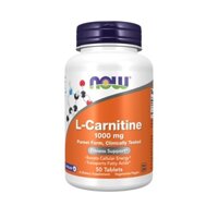 Viên uống Now Food L Carnitine 1000 mg 50 viên 1 hộp